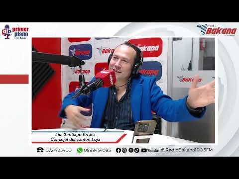 Santiago Erráez, concejal del cantón Loja