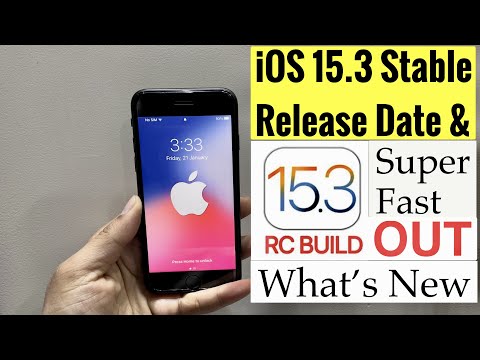 iOS 15.3 RC Out Now ! 😀 Great Update | iOS 15.3 Stable Release date