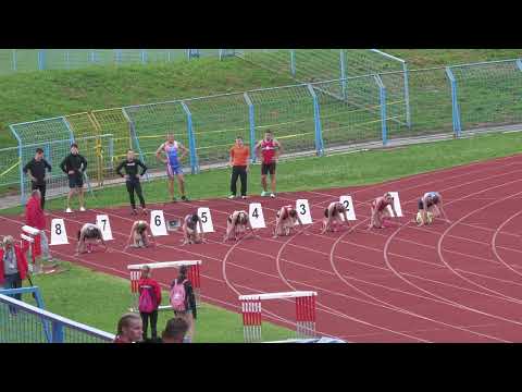 100m [Ž], FINALE, srebrna Vita Penezić - Pojedinačno PH za juniore i juniorke 2023