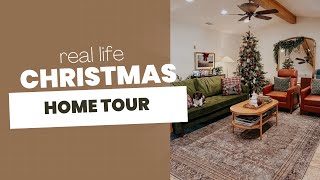 2025 Christmas Tour of Our New Home! (Real Life Christmas Home Tour!)