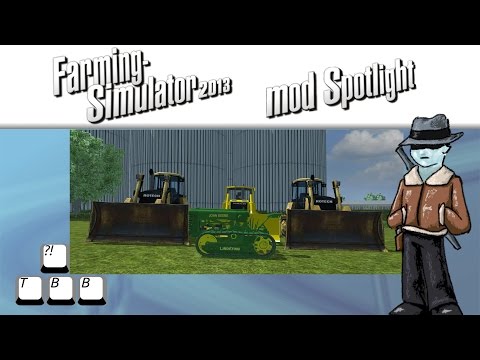 Farming Simulator 2013 Mod Spotlight - Tracked Tractors