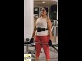 Fitness Friday Pragathi S New Workout Shorts Flaunts Her Fitted Body In Workout Outfits MB