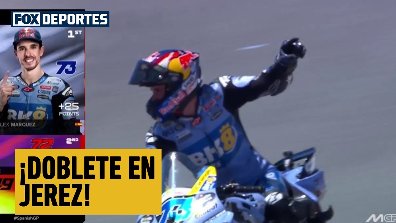 😎🤩 ¡DOBLETE EN JEREZ! Álex Márquez se luce con una actuación espectacular | Moto GP