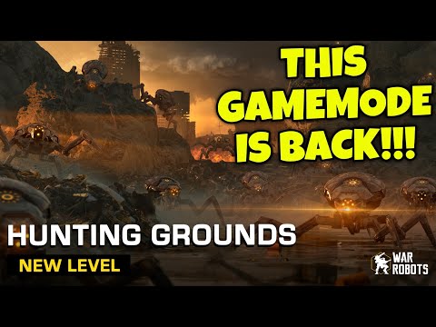 THIS PVE GAMEMODE IS BACK IN WAR ROBOTS!!! HUNTING GROUNDS GAMEPLAY!