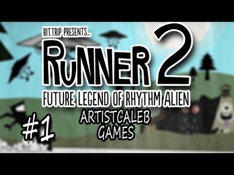 BIT.TRIP Presents... Runner2: Future Legend of Rhythm Alien gameplay 1