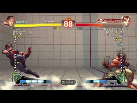 Daigo Umehara (Ryu) vs zzmono111 (Rose), TendedPompano6 (Chun Li) - AE2012 Endless Lobby Matches