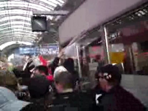 KSV Hessen Kassel zwischenstopp in Frankfurt( Hier regiert der KSV) :D