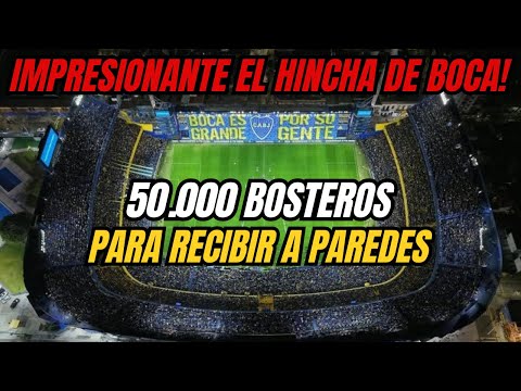 "¡EXPLOTÓ LA BOMBONERA! 50.000 Hinchas RECIBEN A LEANDRO PAREDES | Fiesta Boca Juniors" Barra: La 12 &bull; Club: Boca Juniors