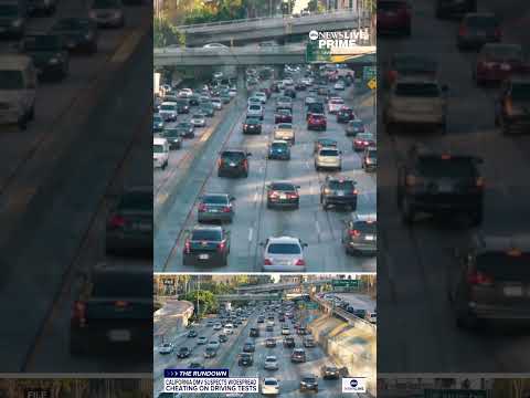 California suspects widespread cheating on driving tests