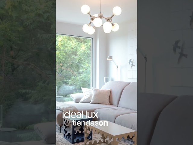Vídeo relacionado con IDEAL LUX Lámpara Santa AP1, Pequeño, Transparente