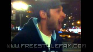FreeStyle Fam in Union Square - Quest The Wordsmith freestyle