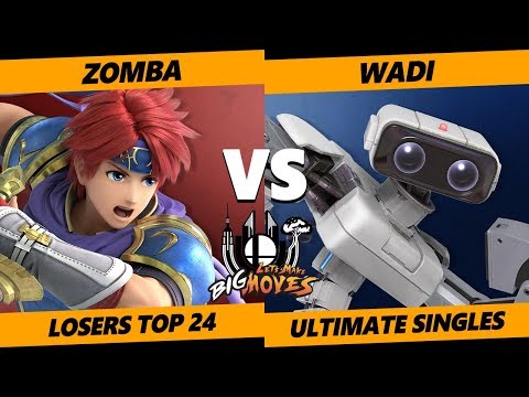 LMBM SSBU - TR | Zomba (Roy, Link, ROB) Vs. WaDi (ROB) SSBU Singles Losers Top 24