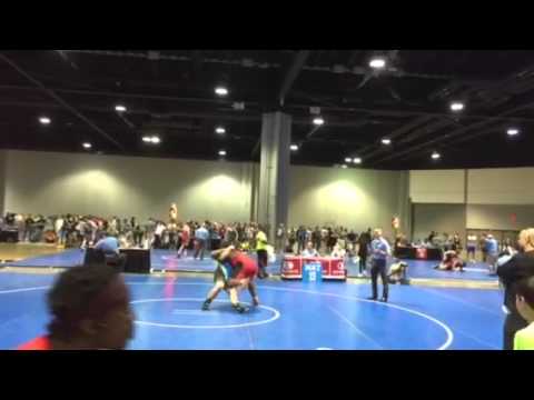 Kendrick Watson wrestling