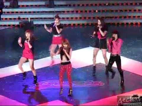 [FANCAM] 100321 4minute - Talking + Hot Issue @ Lotte Giant 2010 Opening Ceremony