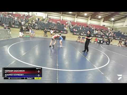 108 Lbs 5th Place Match - Yefraim Sadchikov, PA Vs Kooper Kovnesky, MT 356e
