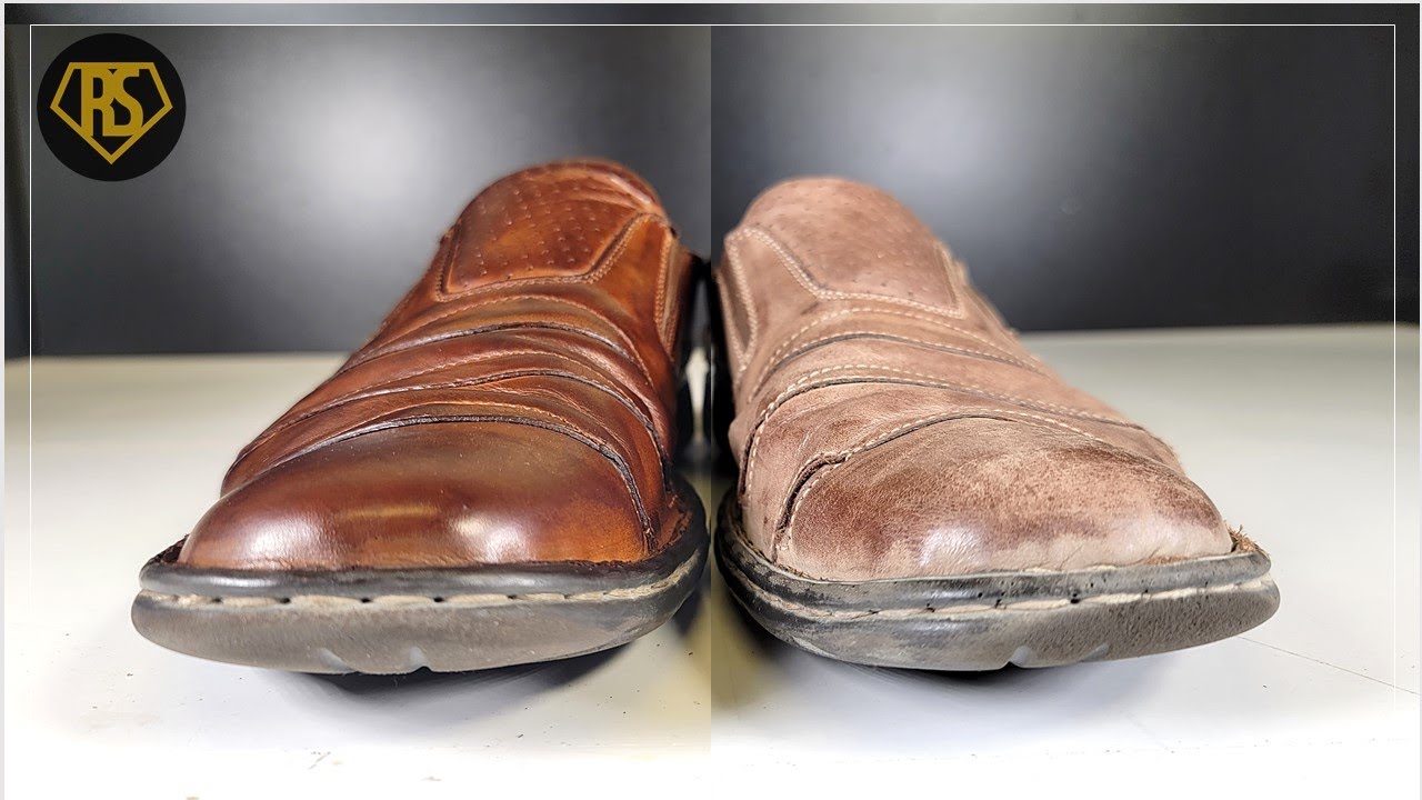🎧ASMRㅣHow to Refurbish Old Leather ShoesㅣJosef Seibel Shoesㅣ4K 🖌️