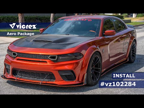 Vicrez Full Aero Package vz102284 | Dodge Charger 2015-2023 | Installation