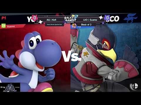 GGxC 1 - AG  Kofi (Falco) Vs. LVD  Suarez (Yoshi) - Pools: Winners Quarter-Final