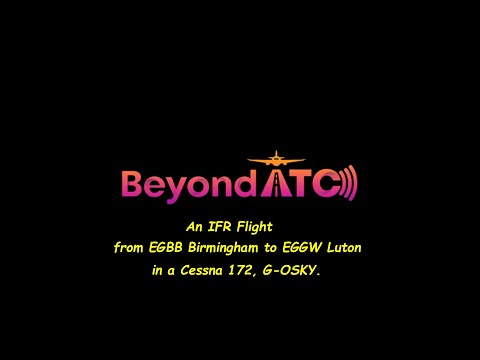 Birmingham to Luton IFR using BeyondATC