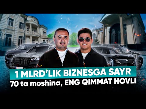 QISHLOQDAN MILLIARDLIK BIZNESGACHAN | ANVAR TEMIROV — YANGI HOVLI, $8 MLN  LIK BIZNES, 70 TA MASHINA