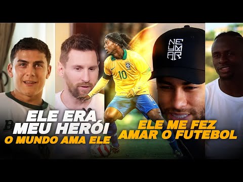 GRANDES JOGADORES FALANDO DO RONALDINHO GAÚCHO