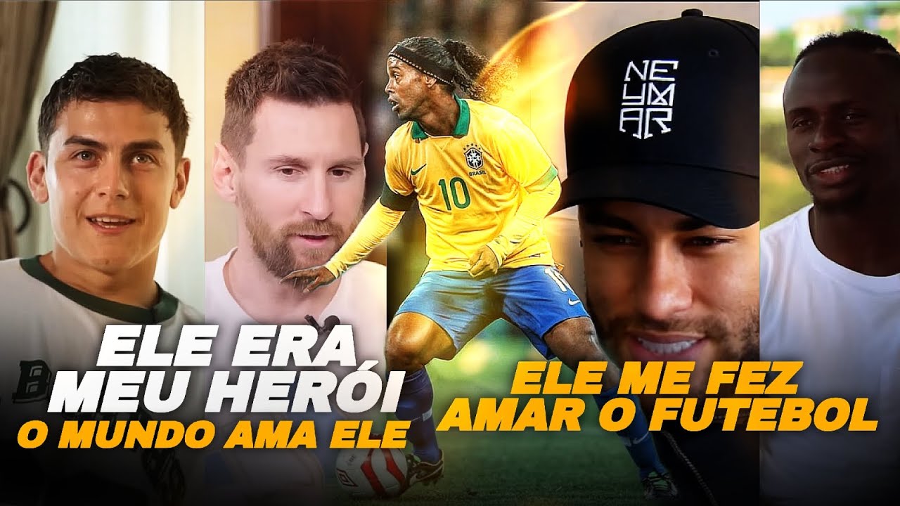 GRANDES JOGADORES FALANDO DO RONALDINHO GAÚCHO