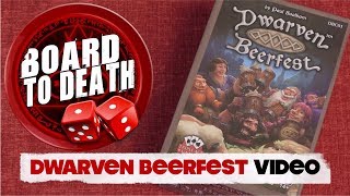 Dwarven Beerfest Card Game Video Preview