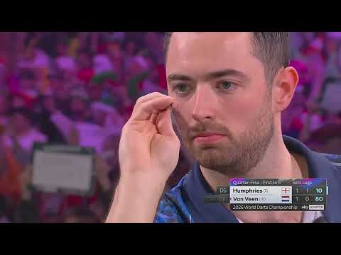 "STAND UP IF YOU LOVE THE DARTS" GIAN VAN VEEN VS LUKE HUMPHRIES 2026 WORLD DARTS CHAMPIONSHIP