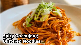 Quick Korean Spicy Noodles with Gochujang Butter | Easy 15-Minute Recipe