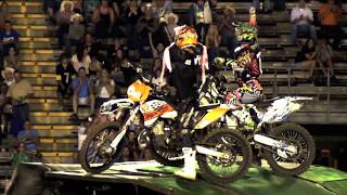 preview picture of video 'Pro Tour FMX at Sidney Iowa Championship Rodeo'