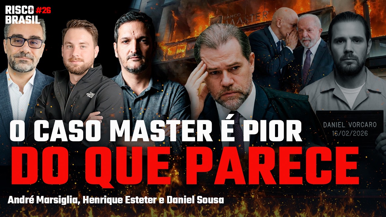 TRAIÇÃO NO STF, TOFFOLI NA MIRA E AS NOVAS DESCOBERTAS DO CASO MASTER | Risco Brasil #26