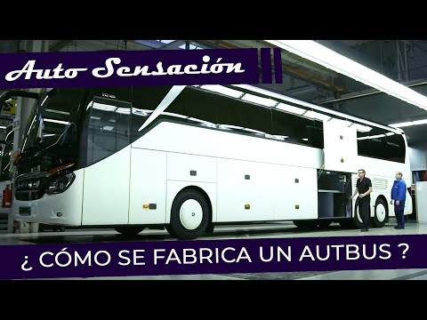 Producción Mercedes Benz Setra Evobus . Megafactoria  de Mannheim.