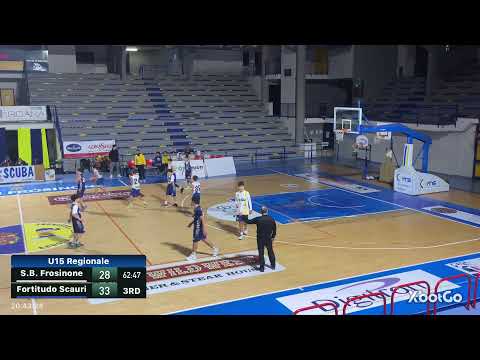U15 Regionale: Scuola Basket Frosinone - Fortitudo Scauri