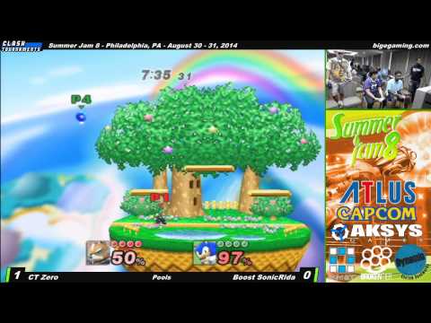 Summer Jam 8 - CT ZeRo vs Boost SonicRida - Project M