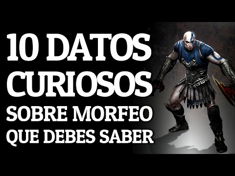 10 DATOS CURIOSOS sobre MORFEO que DEBES SABER - GOD OF WAR 🔥