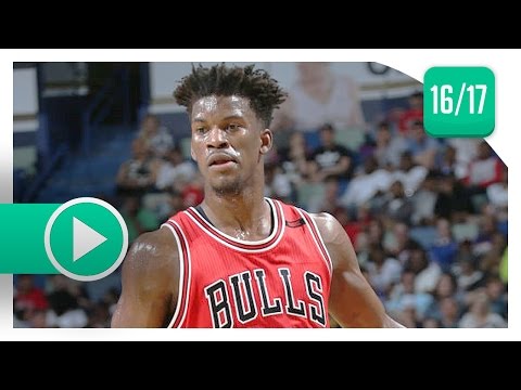 Jimmy Butler Full Highlights vs Pelicans (2017.04.02) - 39 Pts, BUCKETS!
