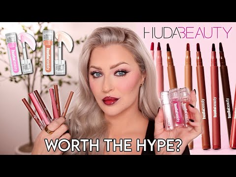 NEW HUDA BEAUTY LIP CONTOUR STAINS & JELLY LIP OILS!