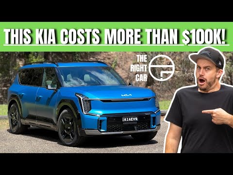Electric seven seater SUV with some SURPRISING features! 2024 Kia EV9 detailed review