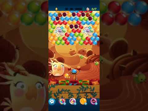 Angry birds pop bubble shooter level 215 3 STARS NO BOOSTER