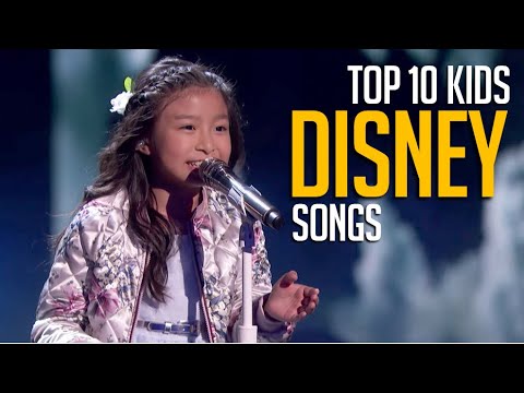 Top 10 Kids Singing DISNEY Songs on Talent Shows