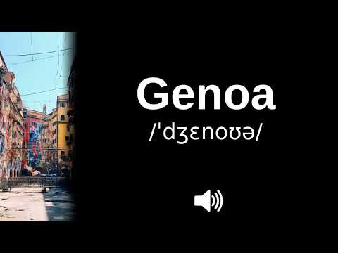 🇮🇹 How to pronounce Genoa (CORRECTLY!)