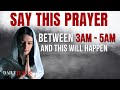 If You Wake Up Between 3am - 5am  SAY This Powerful Meditation Prayer (Christian Motivation) - Daily Jesus Prayers If You Wake Up Between 3am - 5am  SAY This Powerful Meditation Prayer (Christian Motivation)