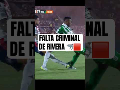 TACHES POR DELANTE 🚨🇨🇴 Junior vs atlético nacional falta rivera a Morelos #juniordebarranquilla