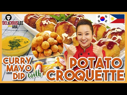 [Easy Korean Recipe in Tagalog] POTATO CROQUETTE with...