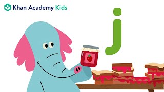 The Letter J | Letters and Letter Sounds | Learn Phonics with Khan Academy Kids
