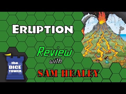 Eruption - A Dice Tower Review by Sam Healey