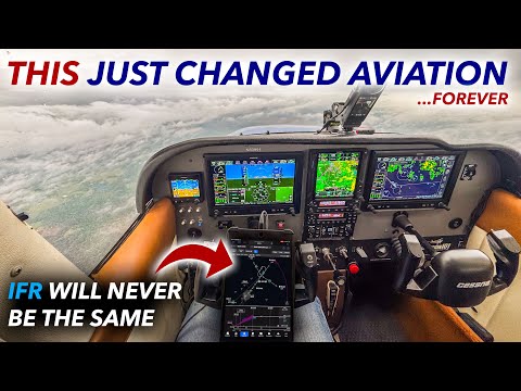HUGE CHANGE... This is the MODERN AGE of IFR Flying