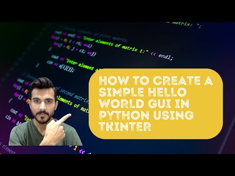 Hello World Python Gui