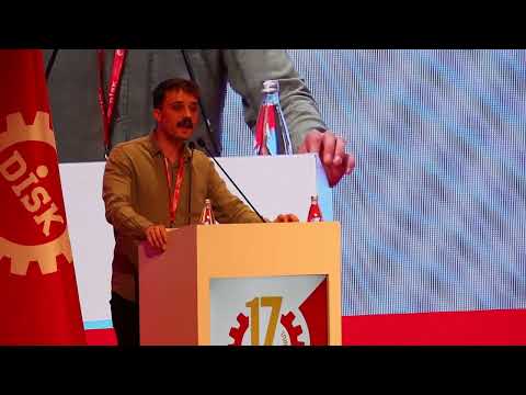 Birleşik Metal-İş delegesi Alperen Erkoç (DİSK 17. Genel Kurul): Sosyal diyalog değil sınıf mücadelesi!