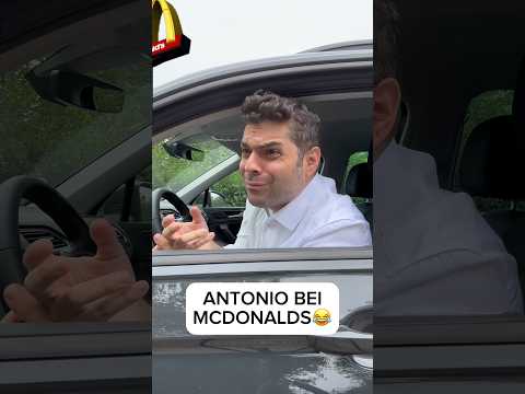 Antonio at McDonalds😂 #comedy #italian #german #humor #germanlanguage #italian #humor